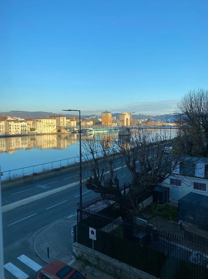 Appartement Avec Superbe Vue Sur Le Rhone Vienne  Kültér fotó